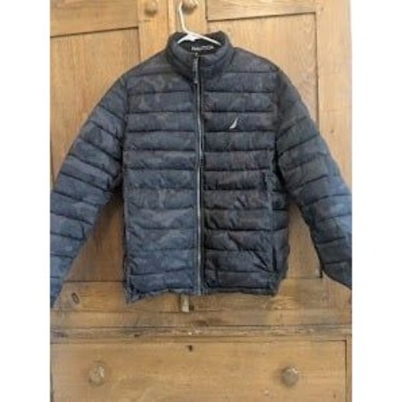Nautica Men's Reversible Quilted Puffer Jacket - Picture 4 of 11